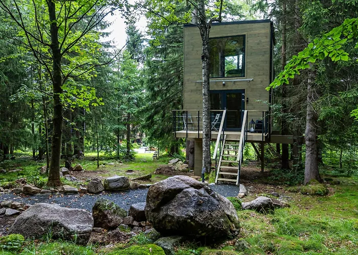 別荘 Treehouse - Magiczne Na Drzewie W Karpaczu - Wyjatkowy Blisko Natury *