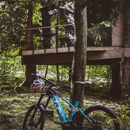 Semesterbostad Treehouse - Magiczne Na Drzewie W Karpaczu - Wyjatkowy Blisko Natury *