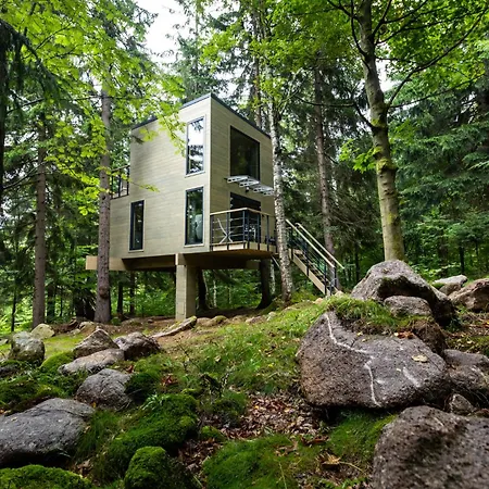 Ferienhaus Treehouse - Magiczne Na Drzewie W Karpaczu - Wyjatkowy Blisko Natury *